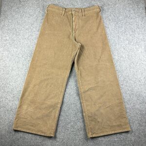 Universal Thread Sailor Wide Leg Pants Womens 14R Corduroy Stretch Boho Baggy